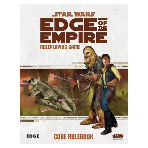 Star Wars RPG: Edge of the Empire - Core Rulebook i gruppen SÄLLSKAPSSPEL / Rollspel / Star Wars RPG hos Spelexperten (ESSWE02EN)