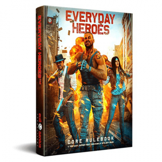 Everyday Heroes RPG: Core Rulebook i gruppen SÄLLSKAPSSPEL / Rollspel / Everyday Heroes hos Spelexperten (EVL01000)