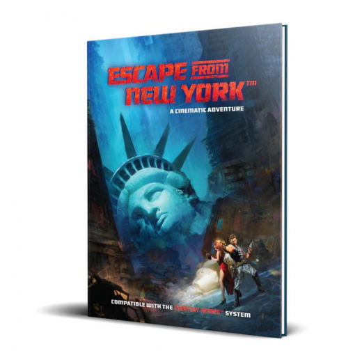 Everyday Heroes RPG: Escape from New York - Cinematic Adventure i gruppen SÄLLSKAPSSPEL / Rollspel / Everyday Heroes hos Spelexperten (EVL02000)