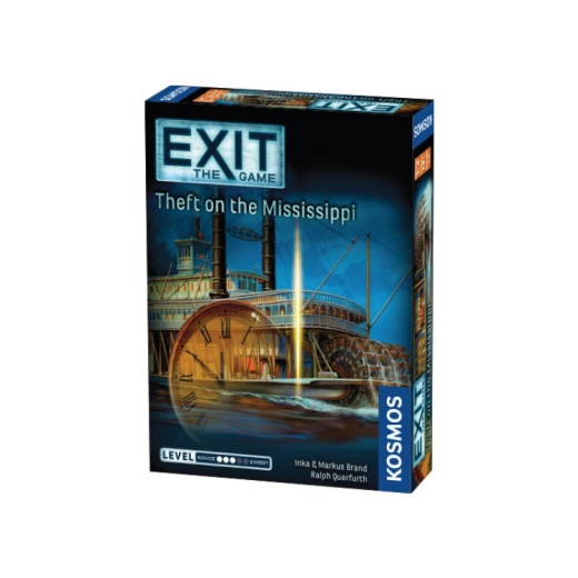 Exit: The Game - Theft on the Mississippi i gruppen SÄLLSKAPSSPEL / Strategispel hos Spelexperten (EXTMSPI)