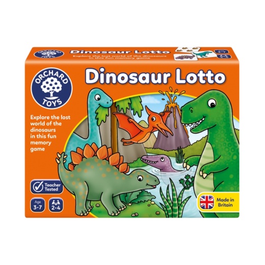 Dinosaur Lotto i gruppen SÄLLSKAPSSPEL / Barnspel hos Spelexperten (F-036)