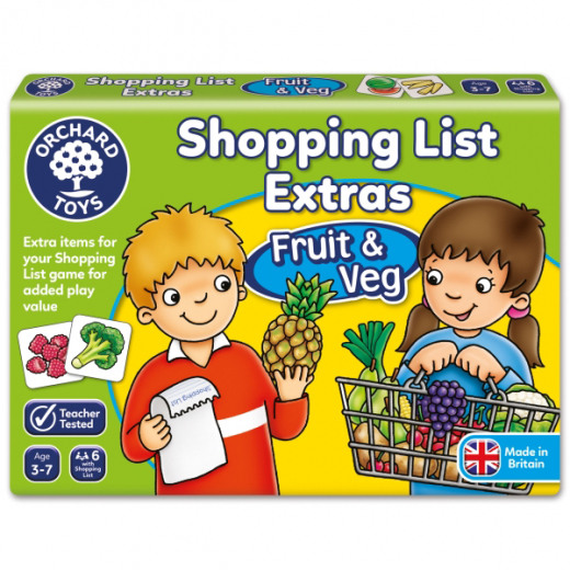 Shopping List : Fruit & Veg (Exp.) i gruppen SÄLLSKAPSSPEL / Expansioner hos Spelexperten (F-090)