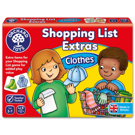 Shopping List : Clothes (Exp.) i gruppen SÄLLSKAPSSPEL / Expansioner hos Spelexperten (F-091)