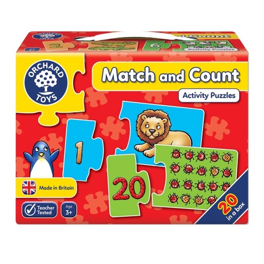 Match and Count i gruppen SÄLLSKAPSSPEL hos Spelexperten (F-219)