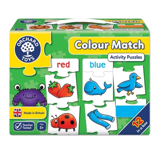 Colour Match Jigsaw Puzzle i gruppen  hos Spelexperten (F-223)