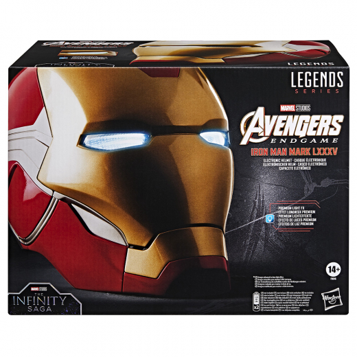 Marvel Legends Electronic Helmet - Iron Man i gruppen LEKSAKER hos Spelexperten (F90165L00)