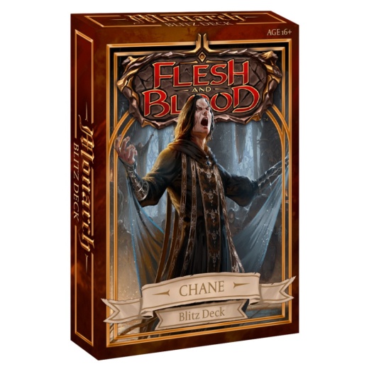 Flesh and Blood TCG: Monarch - Chane Blitz Deck i gruppen SÄLLSKAPSSPEL / Kortspel hos Spelexperten (FAB2102-CHA)