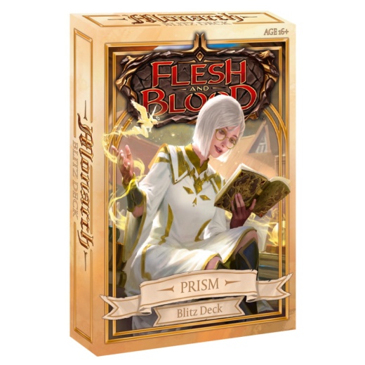 Flesh and Blood TCG: Monarch - Prism Blitz Deck i gruppen SÄLLSKAPSSPEL / Kortspel hos Spelexperten (FAB2102-PRI)