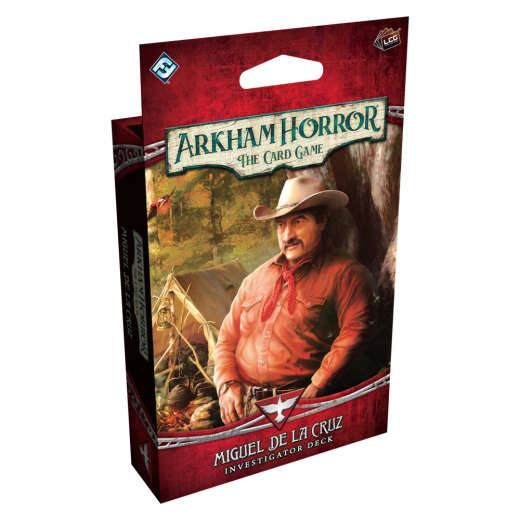 Arkham Horror: TCG Miguel de la Cruz Investigator Deck i gruppen SÄLLSKAPSSPEL / Spelserier / Arkham Horror the Card Game hos Spelexperten (FAHC105)