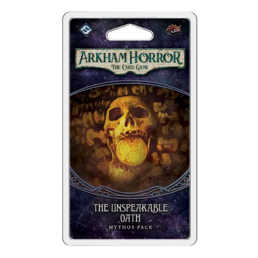 Arkham Horror: TCG -The Unspeakable Oath Mythos Pack (exp) i gruppen SÄLLSKAPSSPEL / Expansioner hos Spelexperten (FAHC13)