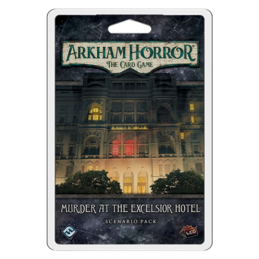 Arkham Horror: TCG - Murder at the Excelsior Hotel (Exp.) i gruppen SÄLLSKAPSSPEL / Expansioner hos Spelexperten (FAHC38)