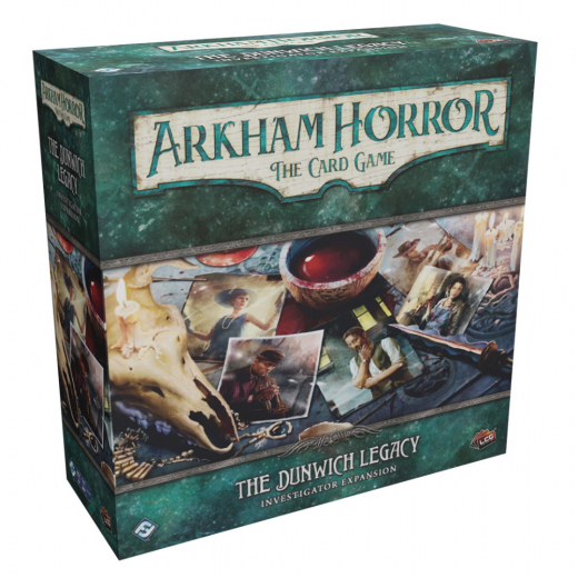 Arkham Horror: TCG - The Dunwich Legacy Investigator Expansion i gruppen SÄLLSKAPSSPEL / Expansioner hos Spelexperten (FAHC65)