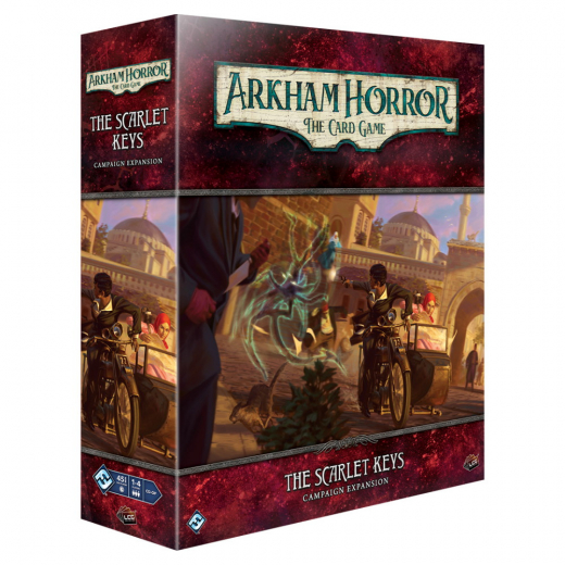 Arkham Horror: TCG - The Scarlet Keys Campaign Expansion i gruppen SÄLLSKAPSSPEL / Expansioner hos Spelexperten (FAHC70)