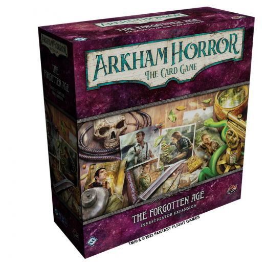 Arkham Horror: TCG - The Forgotten Age Investigator Expansion i gruppen SÄLLSKAPSSPEL / Expansioner hos Spelexperten (FAHC72)