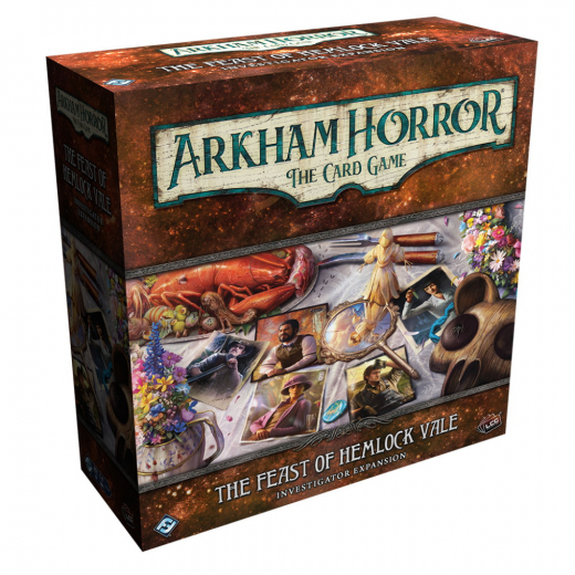 Arkham Horror: TCG - The Feast of Hemlock Vale Investigator Expansion i gruppen SÄLLSKAPSSPEL / Expansioner hos Spelexperten (FAHC76)