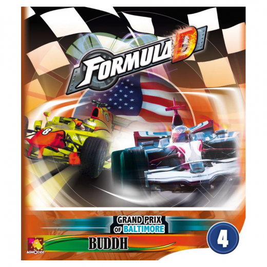 Formula D: Circuits 4 - Grand Prix of Baltimore and Buddh  (Exp.) i gruppen SÄLLSKAPSSPEL / Expansioner hos Spelexperten (FDC4)