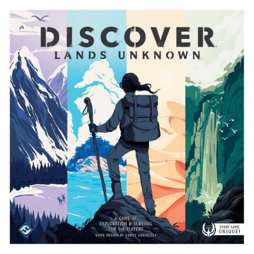 Discover: Lands Unknown i gruppen SÄLLSKAPSSPEL / Strategispel hos Spelexperten (FDSC01)