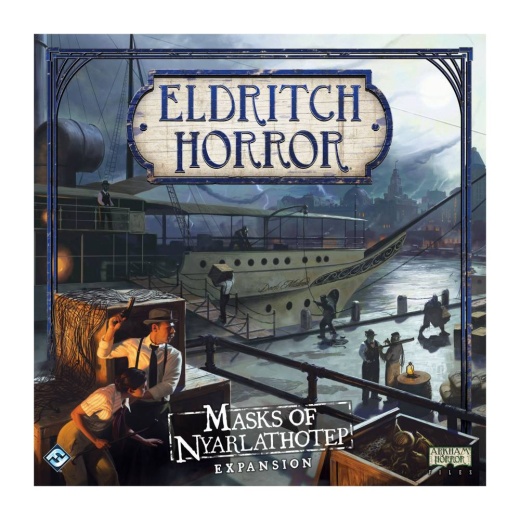 Eldritch Horror: Masks of Nyarlathotep (Exp.) i gruppen SÄLLSKAPSSPEL / Expansioner hos Spelexperten (FEH09)