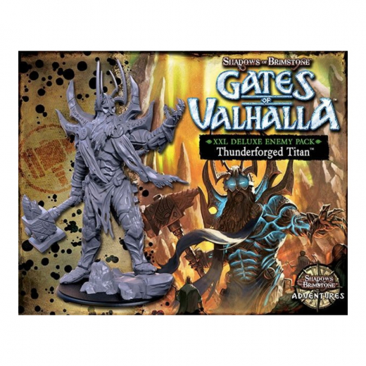 Shadows of Brimstone: Gates of Valhalla - Thunderforged Titan (Exp.) i gruppen SÄLLSKAPSSPEL hos Spelexperten (FFP07DE11)