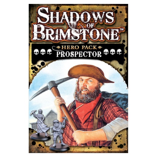 Shadows of Brimstone: Prospector Hero Pack (Exp.) i gruppen SÄLLSKAPSSPEL / Expansioner hos Spelexperten (FFP07H04)