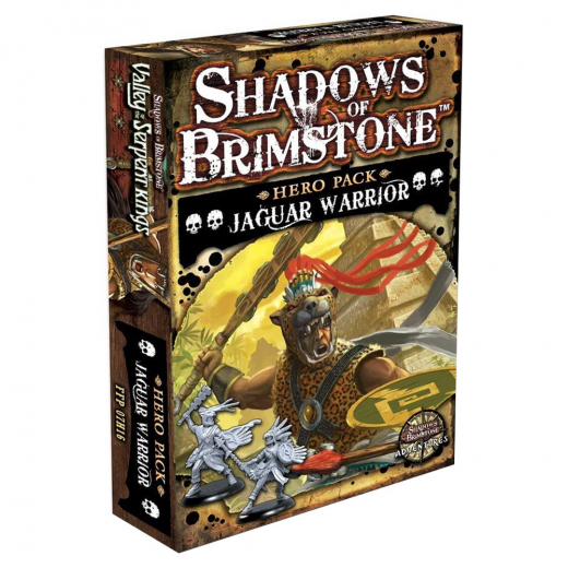 Shadows of Brimstone: Jaguar Warrior Hero Pack (Exp.) i gruppen SÄLLSKAPSSPEL / Spelserier / Shadows of Brimstone hos Spelexperten (FFP07H16)