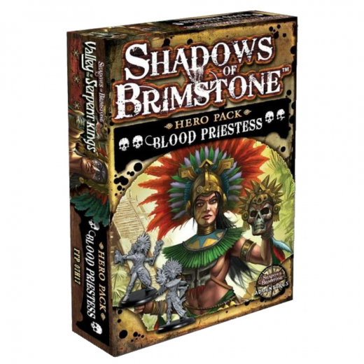 Shadows of Brimstone: Blood Priestess Hero Pack (Exp.) i gruppen SÄLLSKAPSSPEL / Spelserier / Shadows of Brimstone hos Spelexperten (FFP07H17)