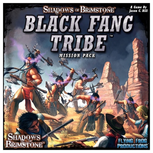 Shadows of Brimstone: Black Fang Tribe Mission Pack (Exp.) i gruppen SÄLLSKAPSSPEL / Expansioner hos Spelexperten (FFP07MP04)