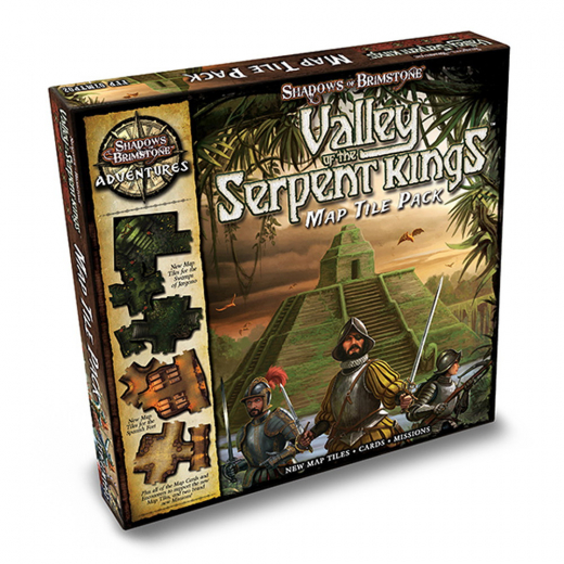 Shadows of Brimstone: Valley of the Serpent Kings - Map Tile Pack (Exp.) i gruppen SÄLLSKAPSSPEL / Expansioner hos Spelexperten (FFP07MTP02)