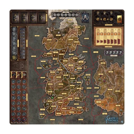 A Game of Thrones: Deluxe Gamemat (Exp.) i gruppen SÄLLSKAPSSPEL / Expansioner hos Spelexperten (FFS80)