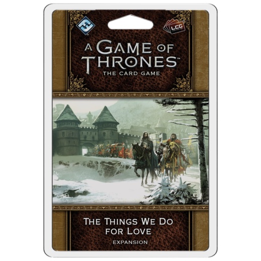 A Game of Thrones: TCG - The Things We Do for Love (Exp.) i gruppen SÄLLSKAPSSPEL / Expansioner hos Spelexperten (FGT54)