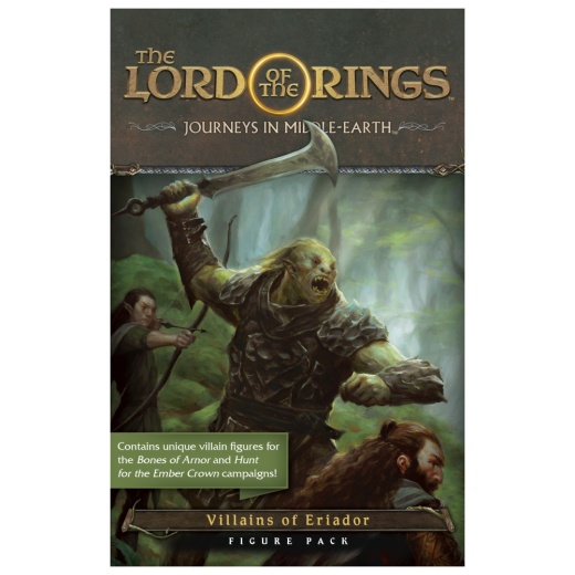 The Lord of the Rings: Journeys in Middle-earth - Villains of Eriador Figure Pack (Exp.) i gruppen SÄLLSKAPSSPEL / Expansioner hos Spelexperten (FJME04)