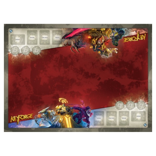 Keyforge - Architect's Vault Two-Player Gamemat i gruppen  hos Spelexperten (FKFS01)