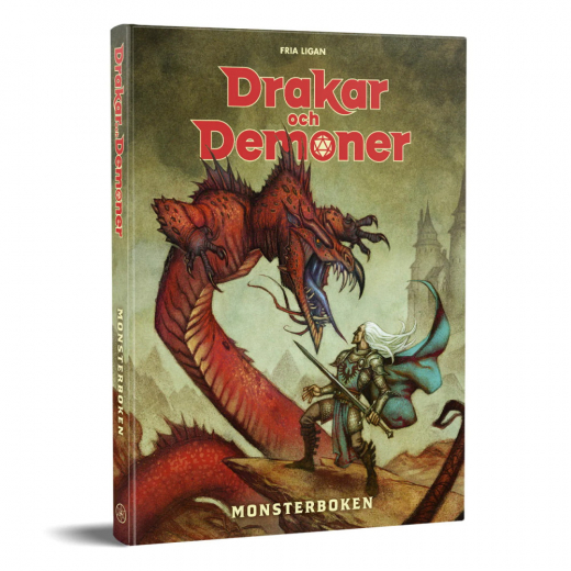 Drakar och Demoner - Monsterboken i gruppen SÄLLSKAPSSPEL / Rollspel / Drakar och Demoner hos Spelexperten (FLDOD189765337)