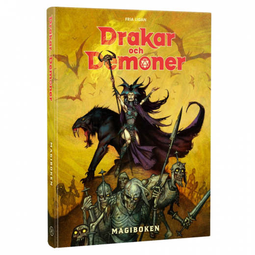 Drakar och Demoner - Magiboken i gruppen SÄLLSKAPSSPEL / Rollspel / Drakar och Demoner hos Spelexperten (FLDOD190079119)