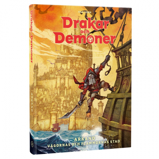 Drakar och Demoner - Arkand: Vågornas och flammornas stad i gruppen SÄLLSKAPSSPEL / Rollspel / Drakar och Demoner hos Spelexperten (FLDODtemp2)