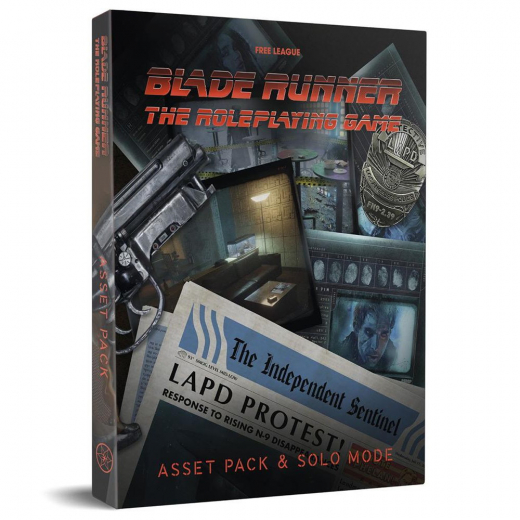 Blade Runner RPG - Asset Pack & Solo Mode i gruppen SÄLLSKAPSSPEL / Rollspel / Blade Runner hos Spelexperten (FLFBRL009)