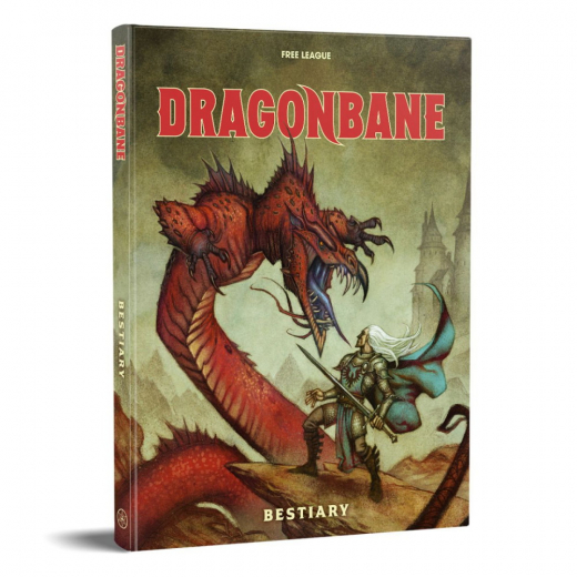 Dragonbane RPG: Bestiary i gruppen SÄLLSKAPSSPEL / Rollspel / Drakar och Demoner hos Spelexperten (FLFDGB010)
