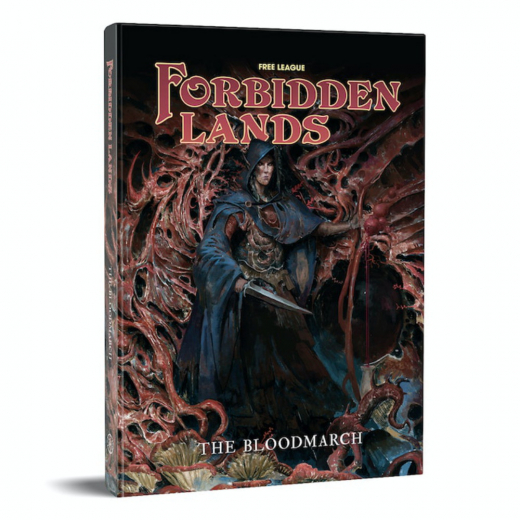 Forbidden Lands RPG: The Bloodmarch i gruppen SÄLLSKAPSSPEL / Rollspel / Svärdets sång hos Spelexperten (FLFFBL017)