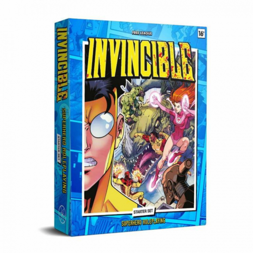 Invincible - Superhero RPG: Starter Set i gruppen SÄLLSKAPSSPEL / Rollspel hos Spelexperten (FLFINV001)