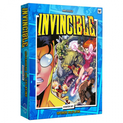 Invincible - Superhero RPG: Starter Set i gruppen SÄLLSKAPSSPEL / Rollspel hos Spelexperten (FLFINV001)