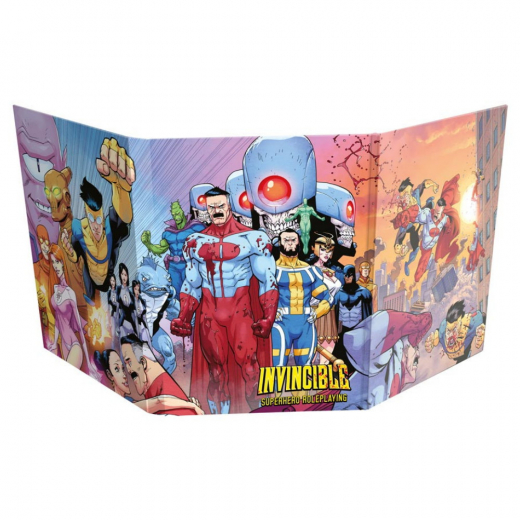 Invincible - Superhero RPG: GM Screen i gruppen SÄLLSKAPSSPEL / Rollspel hos Spelexperten (FLFINV004)