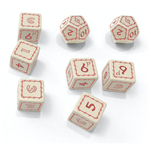 The One Ring RPG: Dice Set - White i gruppen SÄLLSKAPSSPEL / Rollspel / The One Ring hos Spelexperten (FLFTOR006)