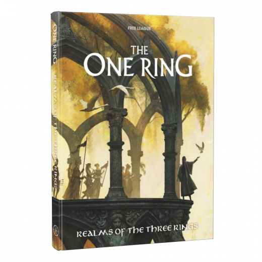 The One Ring RPG: Realms of the Three Rings i gruppen SÄLLSKAPSSPEL hos Spelexperten (FLFTOR018)
