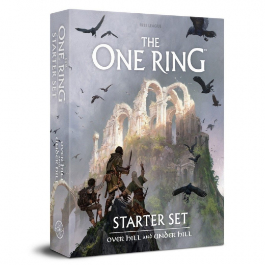 The One Ring RPG: Starter Set - Over Hill and Under Hill i gruppen SÄLLSKAPSSPEL / Rollspel / The One Ring hos Spelexperten (FLFTOR019)