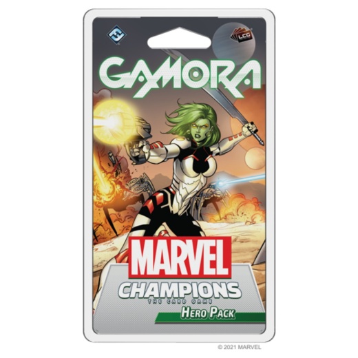 Marvel Champions TCG: Gamora Hero Pack (Exp.) i gruppen SÄLLSKAPSSPEL / Expansioner hos Spelexperten (FMC18EN)
