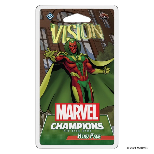 Marvel Champions TCG: Vision Hero Pack (Exp.) i gruppen SÄLLSKAPSSPEL / Expansioner hos Spelexperten (FMC26EN)