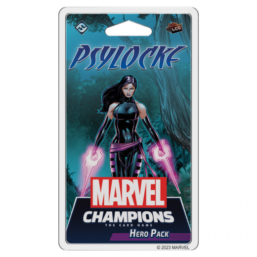 Marvel Champions TCG: Psylocke Hero Pack (Exp.) i gruppen SÄLLSKAPSSPEL / Spelserier / Marvel Champions The Card Game hos Spelexperten (FMC41EN)