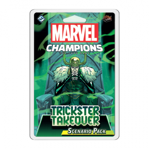 Marvel Champions TCG: Trickster Takeover Scenario Pack (Exp.) i gruppen SÄLLSKAPSSPEL / Spelserier / Marvel Champions The Card Game hos Spelexperten (FMC55EN)