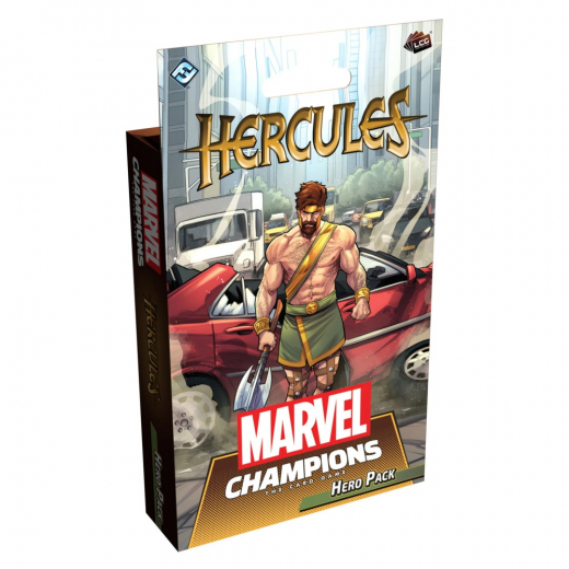 Marvel Champions TCG: Hercules Hero Pack (Exp.) i gruppen SÄLLSKAPSSPEL / Spelserier / Marvel Champions The Card Game hos Spelexperten (FMC59EN)