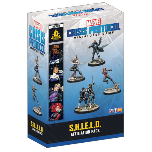 Marvel: Crisis Protocol - S.H.I.E.L.D Affiliation Pack (Exp.) i gruppen SÄLLSKAPSSPEL / Spelserier / Marvel Crisis Protocol hos Spelexperten (FMCP03)